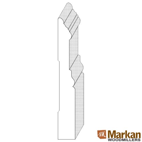 Baseboard BB-108 5-1/4" x 3/4"