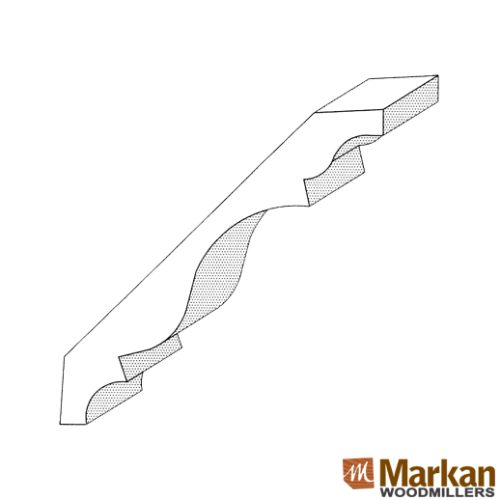 Crown Moulding CR-600 5-1/4" x 3/4"