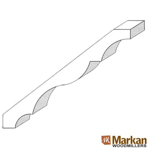 Crown Moulding CR-607 7-1/4" x 13/16"