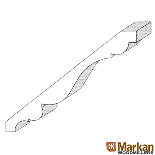 Crown Moulding CR-608 7-1/4" x 13/16"