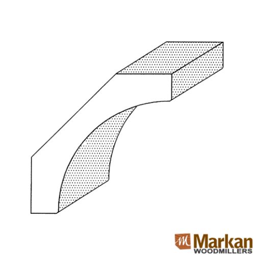 Crown Moulding CR-612 2-1/2" x 3/4"