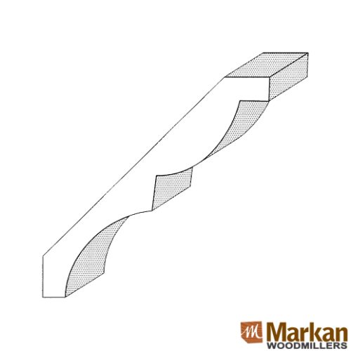 Crown Moulding CR-617 5-1/4" x 3/4"