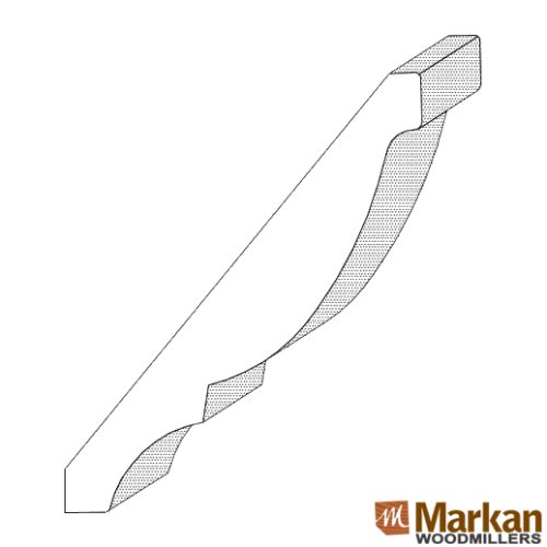 Crown Moulding CR-622 6-1/2" x 1"