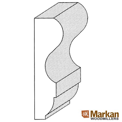 Panel Moulding PM-402 2-5/8" x 3/4"