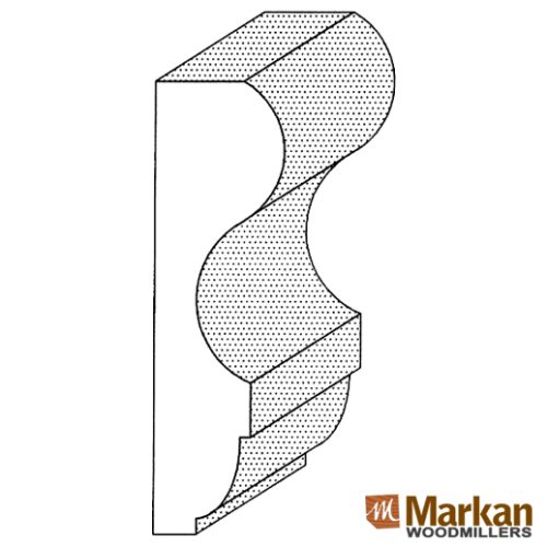 Panel Moulding PM-407 2-5/8" x 3/4"