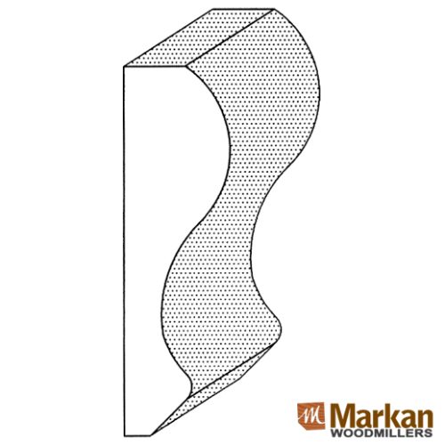 Panel Moulding PM-408 2-5/8" x 3/4"