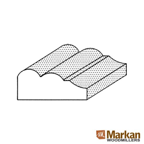 Panel Moulding PM-412 1-1/8" x 1/2"