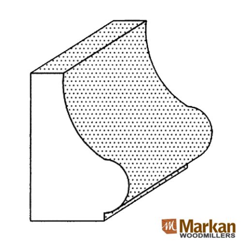 Panel Moulding PM-417 3/4" x 1-1/8"